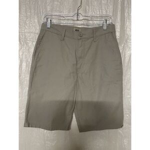 Vans Men's Shorts Size‎ 28 Tan Gray Chino Canvas 5 Pocket